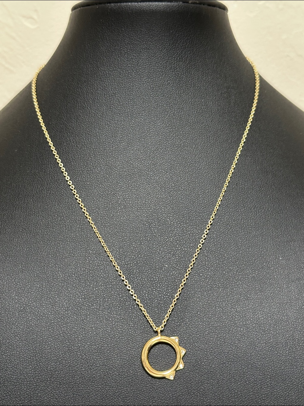 Bryan Anthonys Gold Tone Squad Necklace